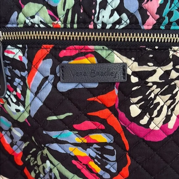 Vera Bradley Butterfly Flutter Quilted Tote Bag - Picture 2 of 4